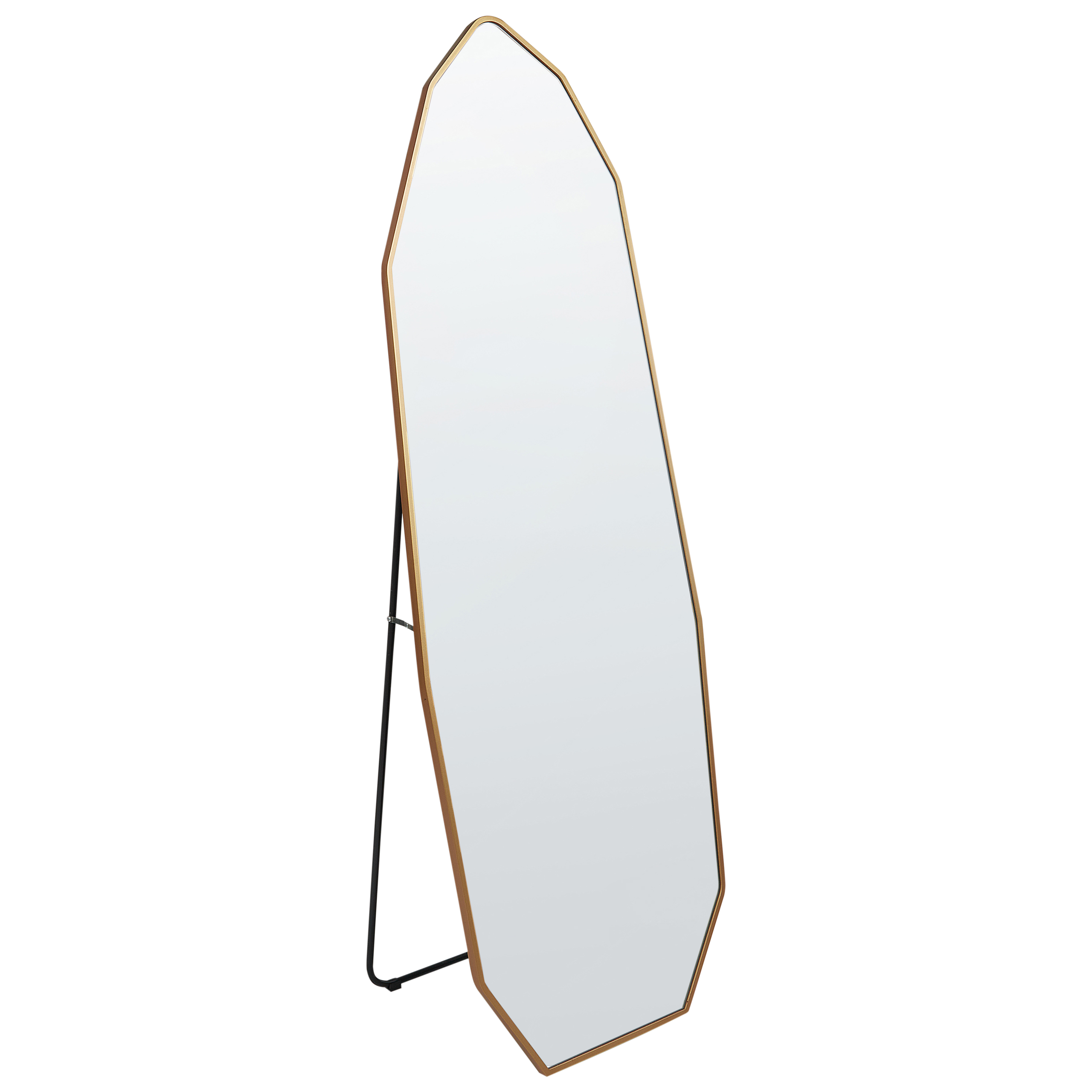 Espejo de pie tartas 165 cm metal dorado