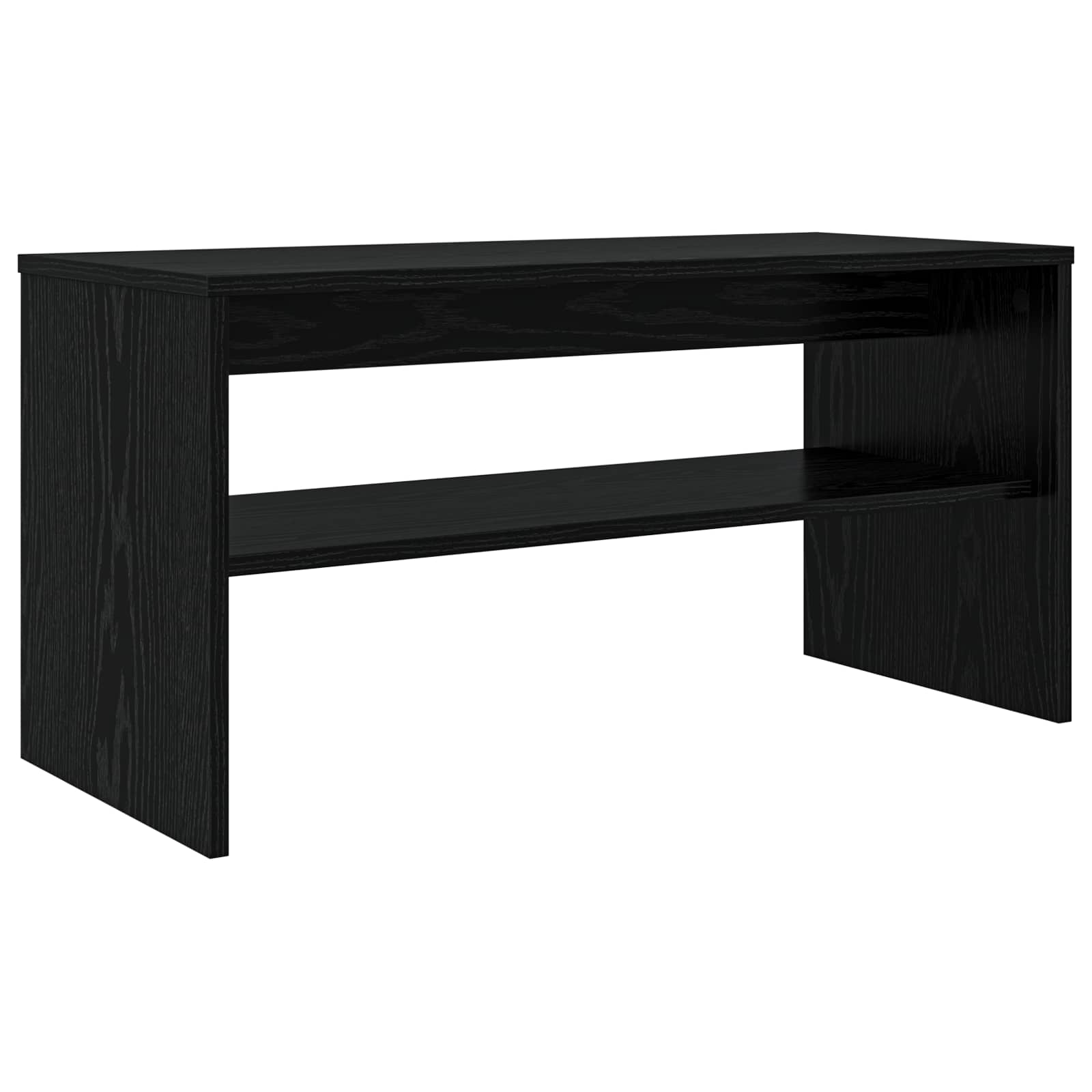 Mueble de tv rectangular moderno con estante para salón