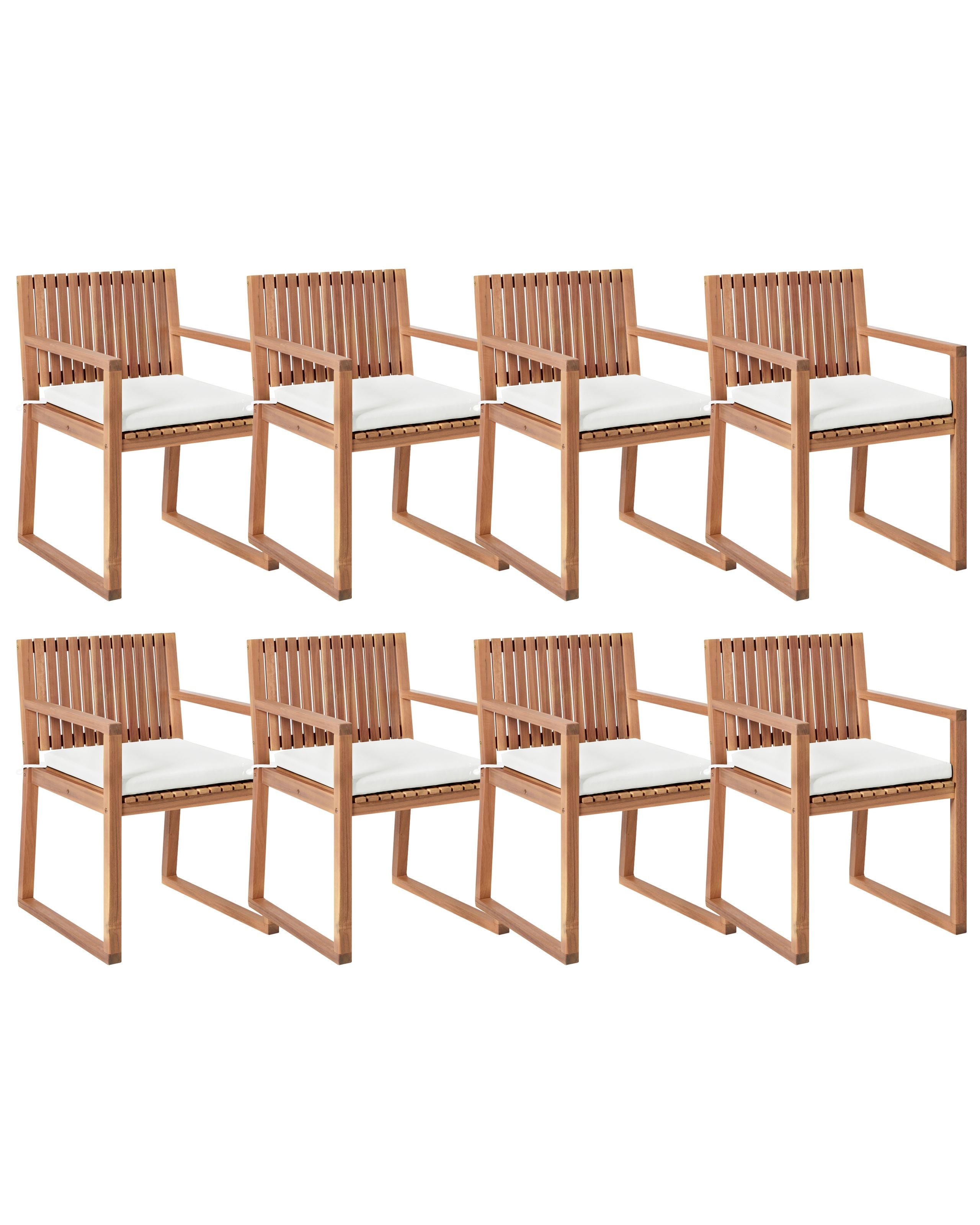 Silla de jardín marrón claro sassari ii premium