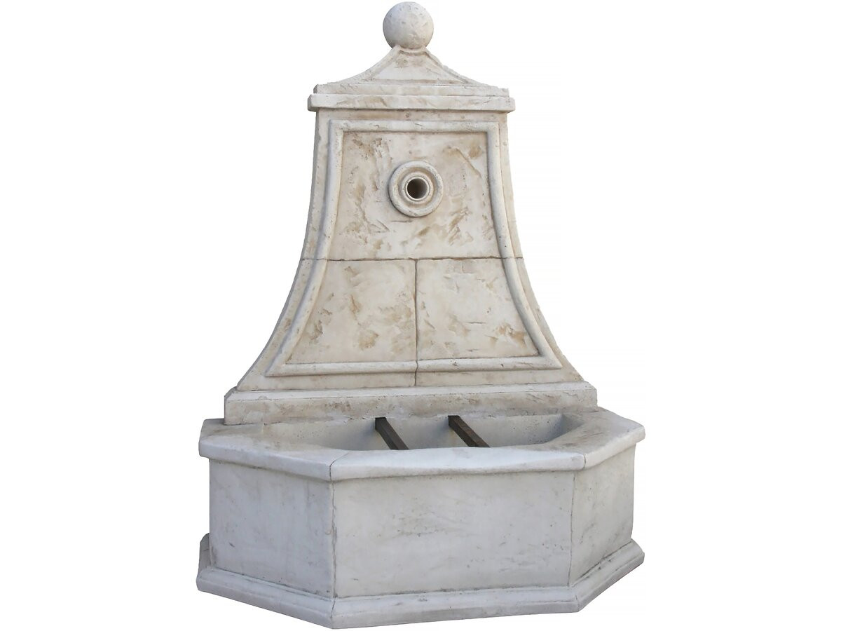 Fuente "baccarat" - piedra reconstituida - 86 x 51 x 111 cm