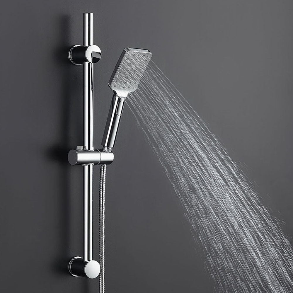 Kibath barra ducha con equipo ber de 65,5 cm acabado cromo brillo de latón