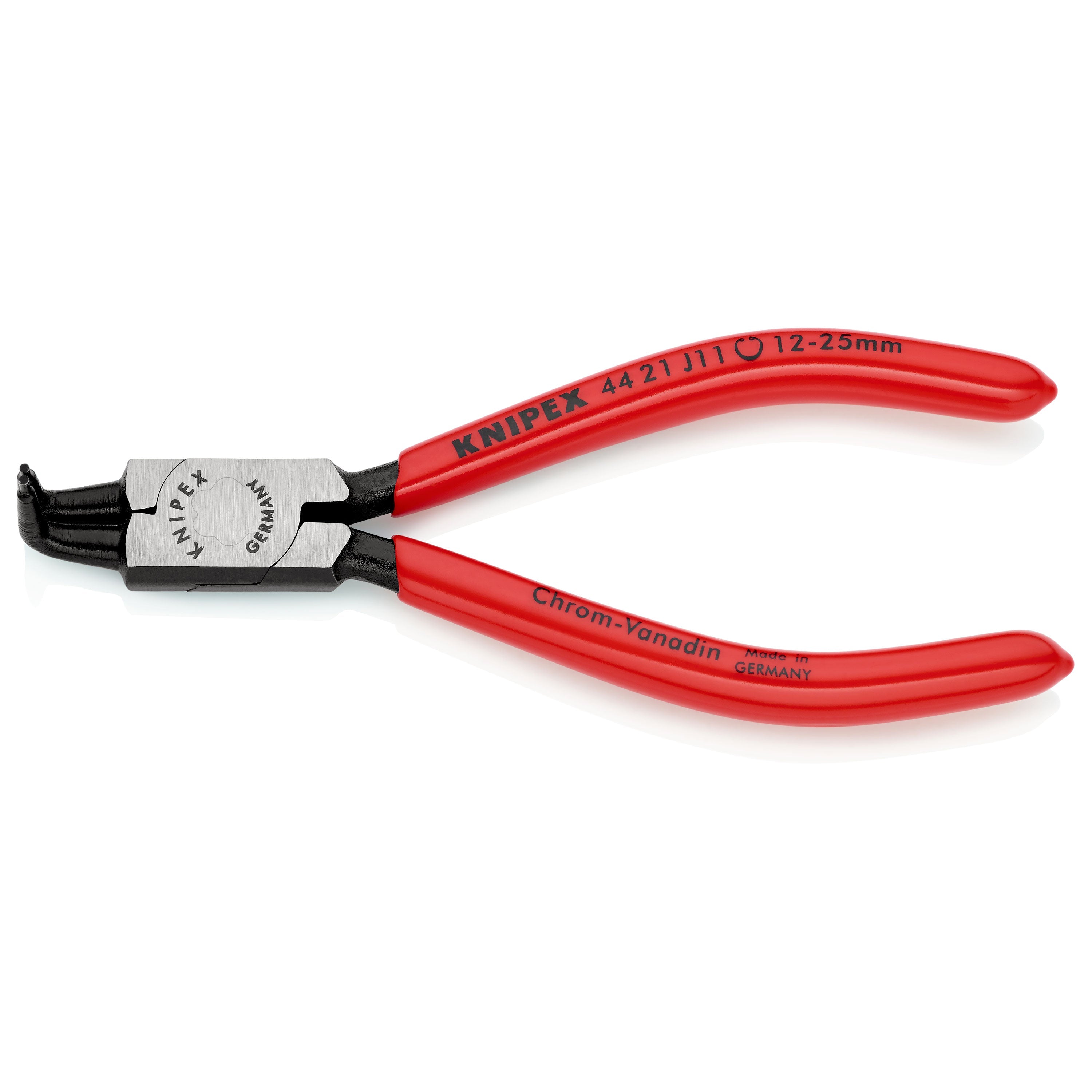 Alicate de anel de retenção j 11 para furos d.12-25mm pol. Knipex