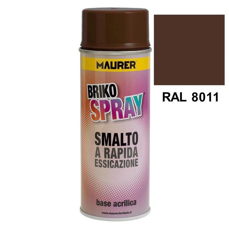 Spray pintura marron nuez 400 ml.