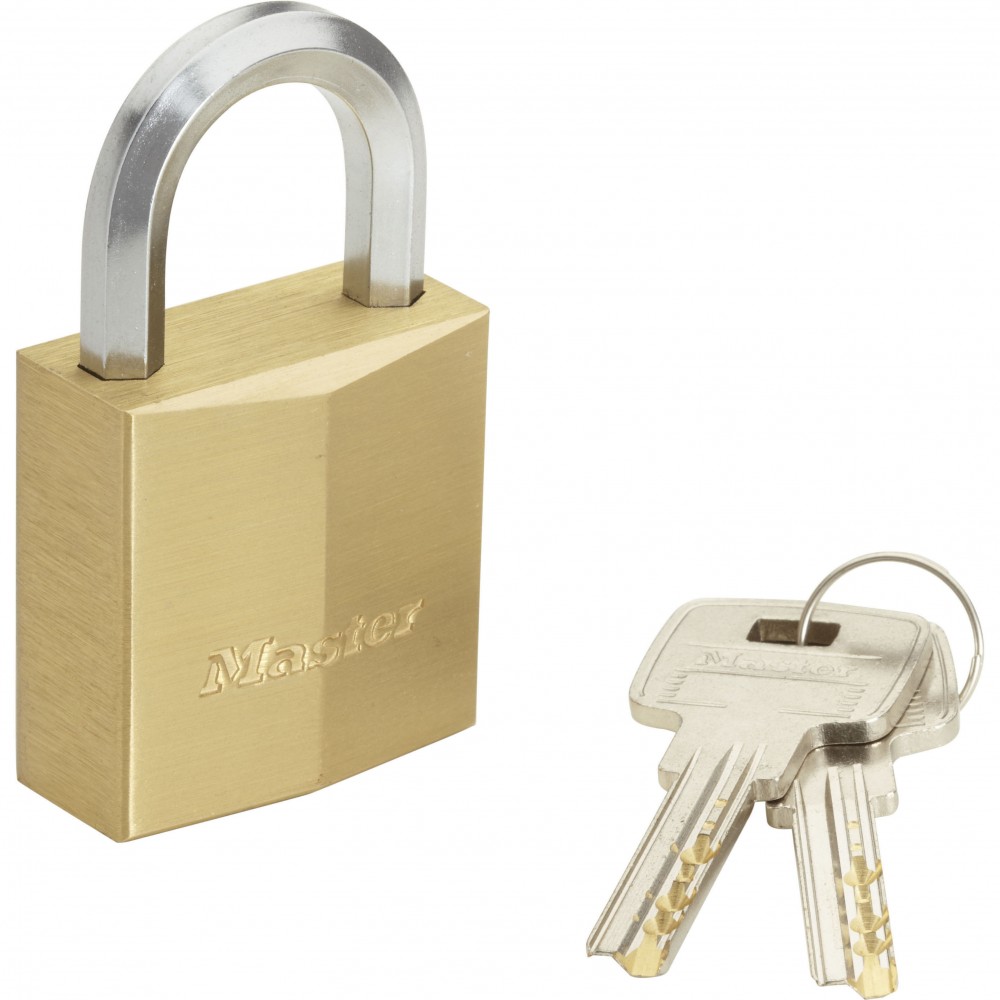 Candado con llave master lock de latón, l.40 mm