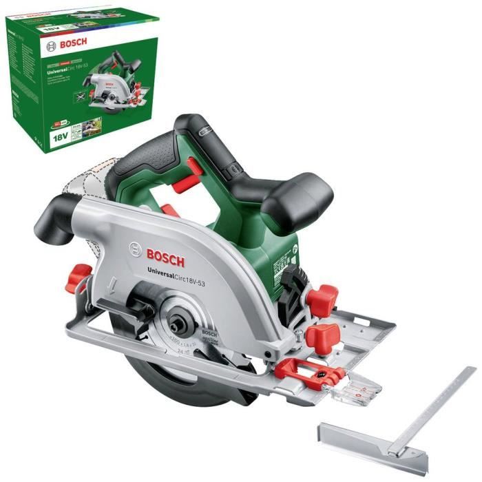 Sierra circular portátil inalámbrica Bosch home and garden universal circ 1