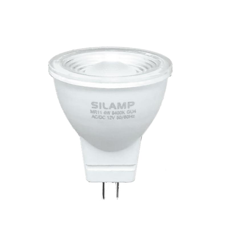 Bombilla LED gu4 / mr11 4w 12v - blanco frío 6000k - 8000k - sila