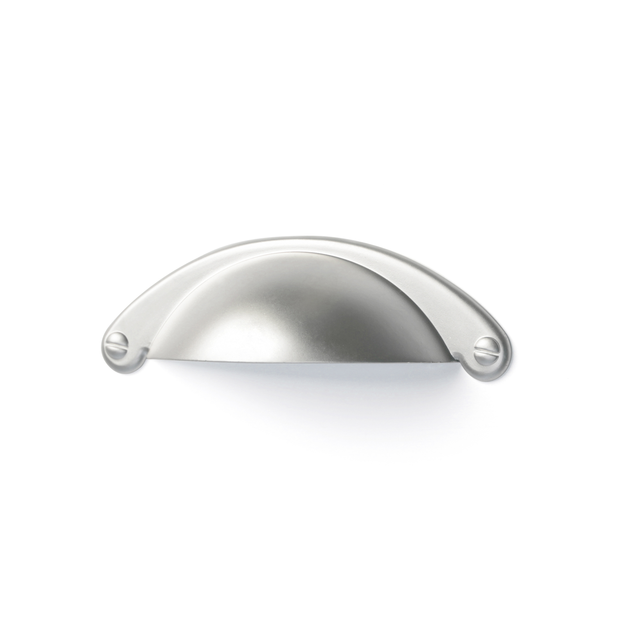 Tirador concha rei 581 | cc 64 mm | cromo mate | 10 uds. | zamak