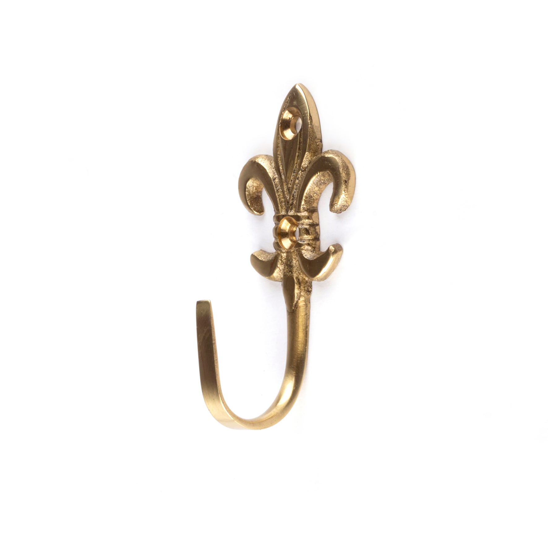 Colgador de pared rei c525 | 30x70x32 mm | latonado
