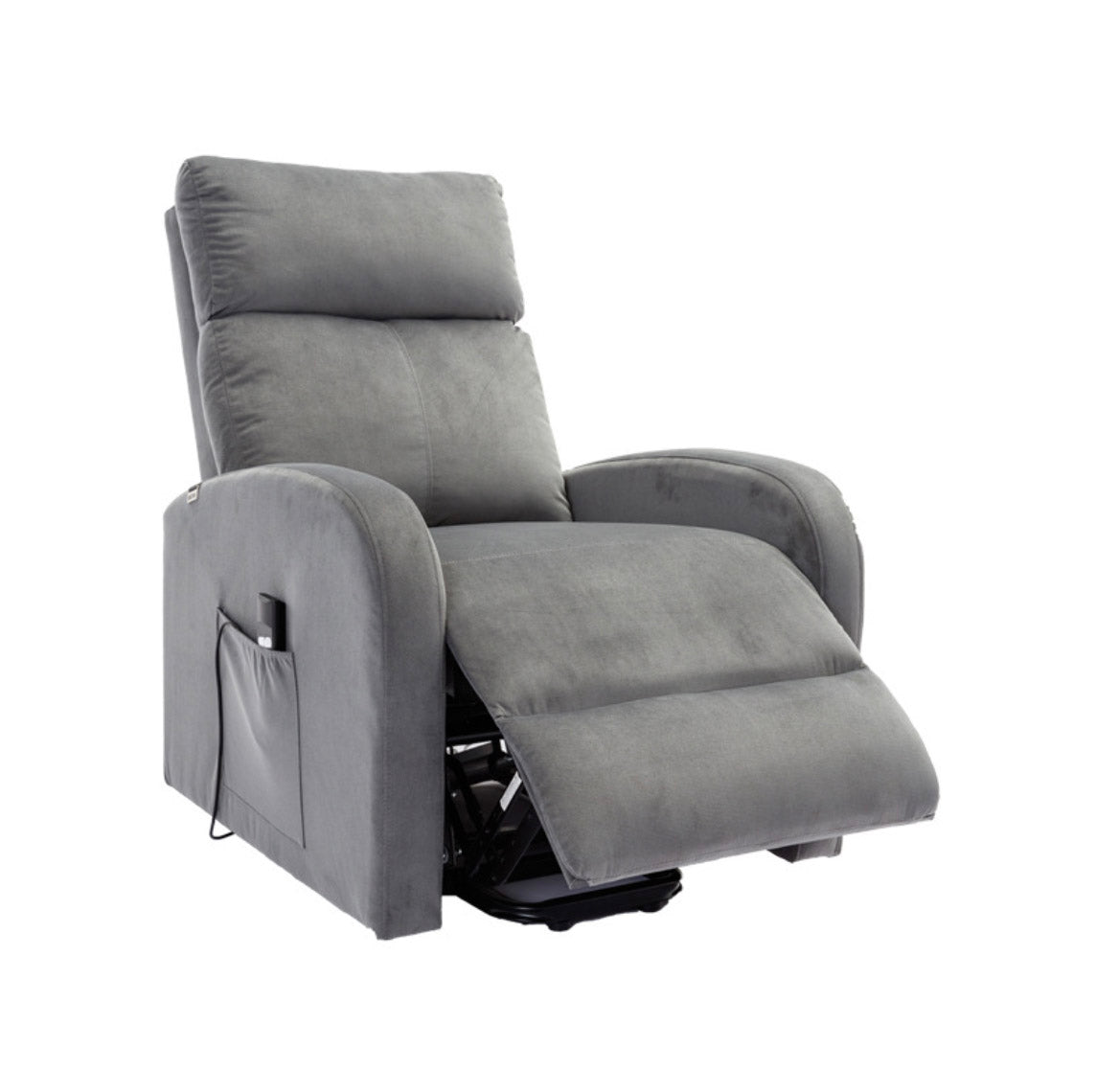 Sillon reclinable electronico irene 1 plaza gris