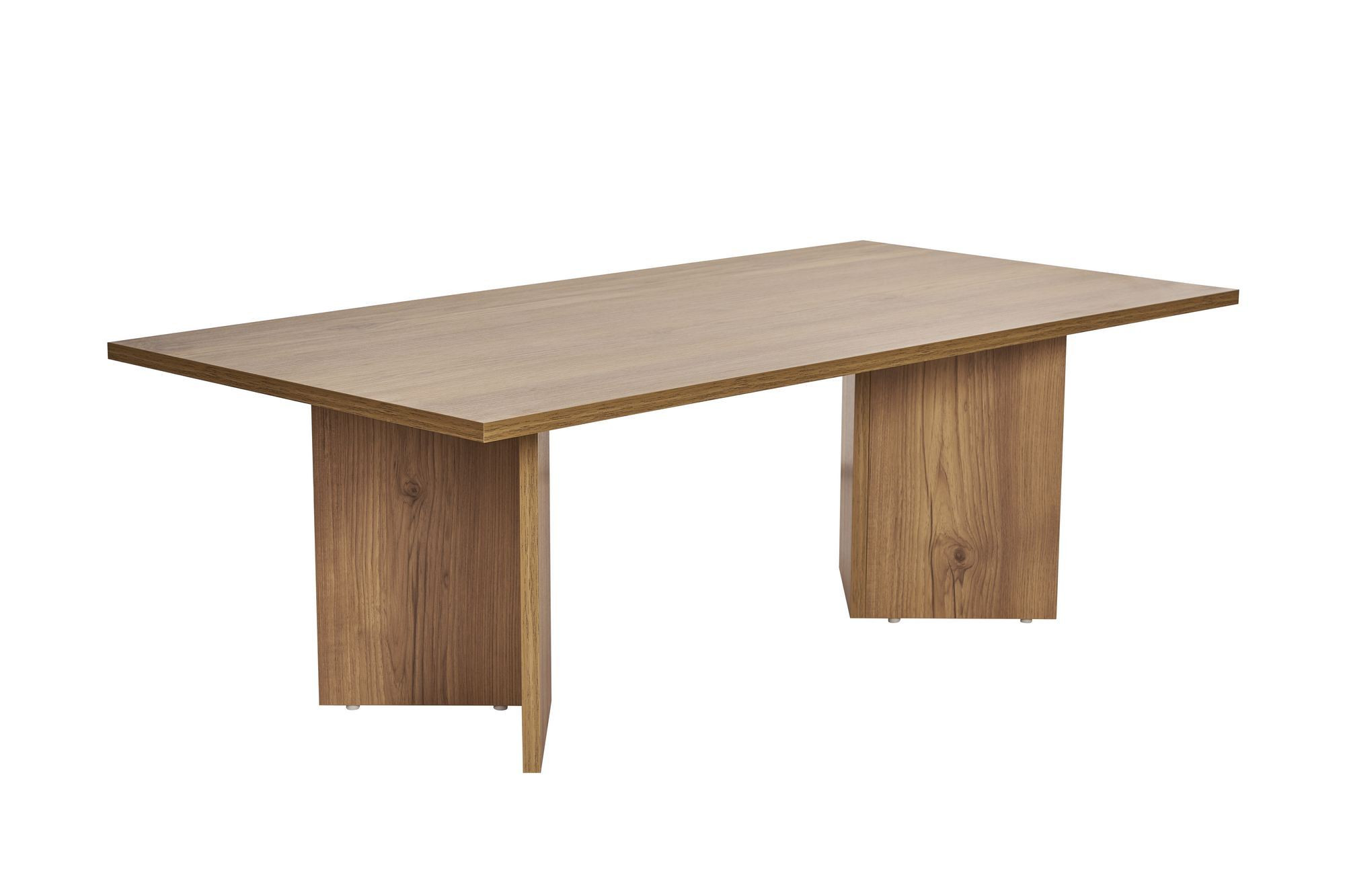 Mesa de centro de madera "sabin" - 60 x 119 x 40 cm - roble