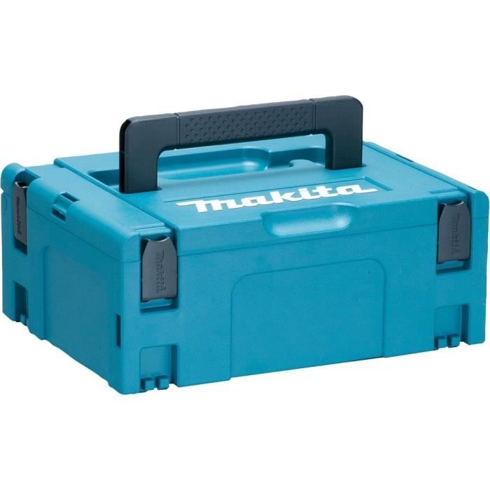 Caja de transporte apilable - azul - plástico - makpac 2 - 395x295x157 mm