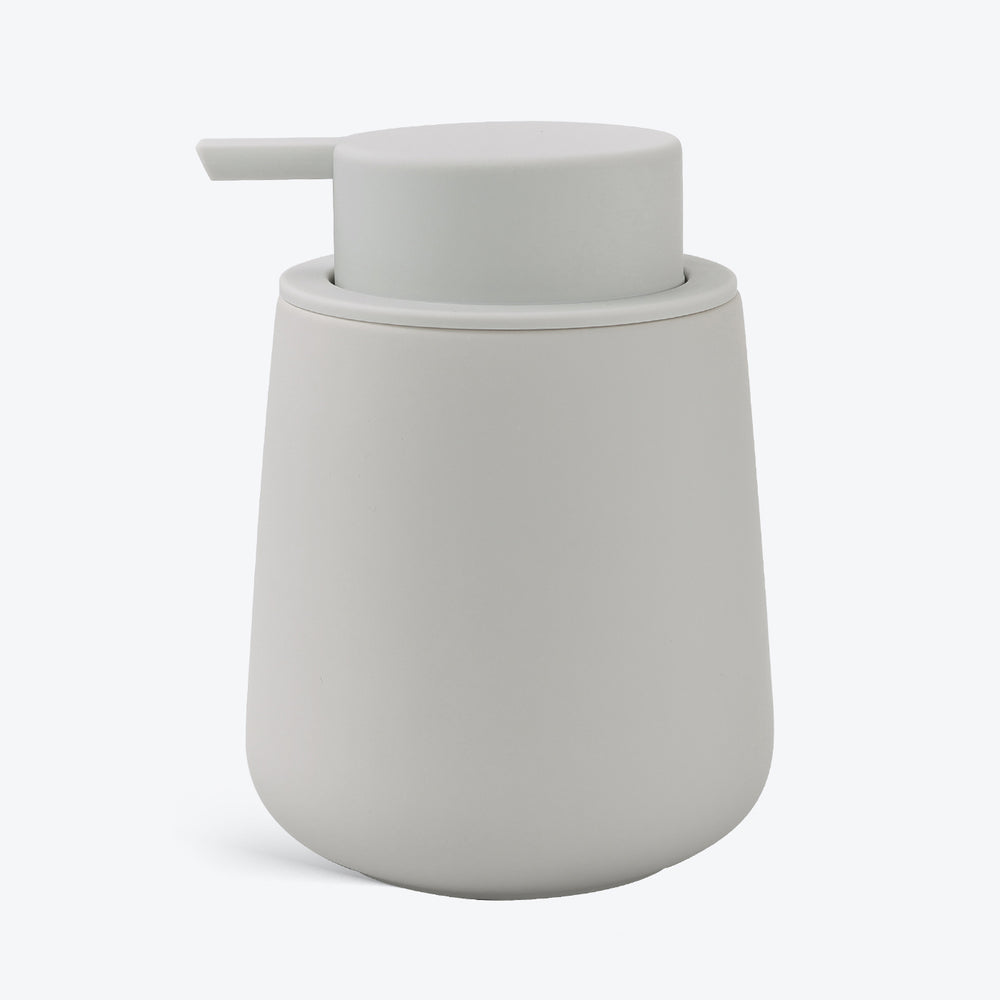 Bosilunlife dispensador jabón líquido grande rubber paint cerámica reciclad