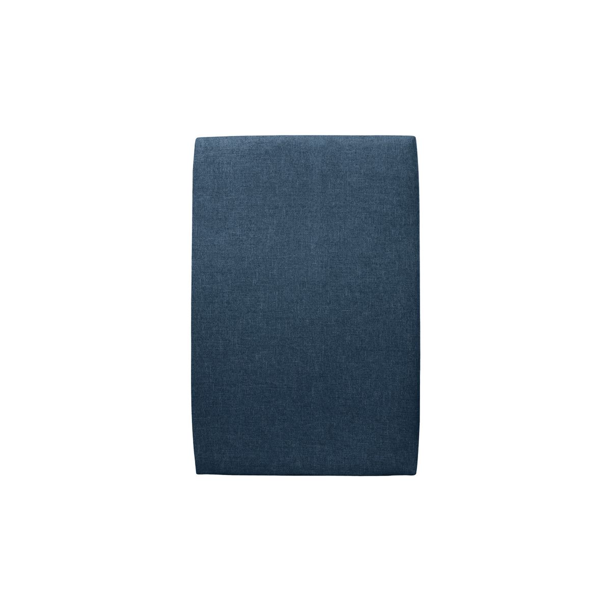 Cabecero 90 cm tapizado - lienzo mate bleu ocean - azul océano