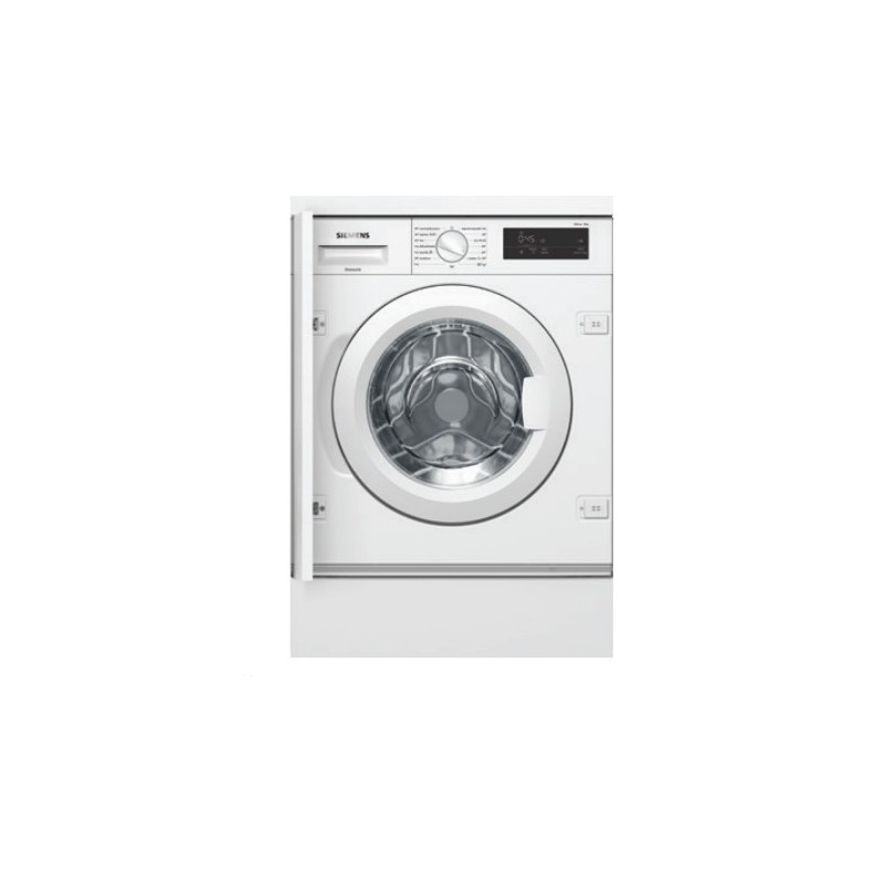 Lavadora integrada Siemens wi12w327es 8 kg 1.200 rpm blanco
