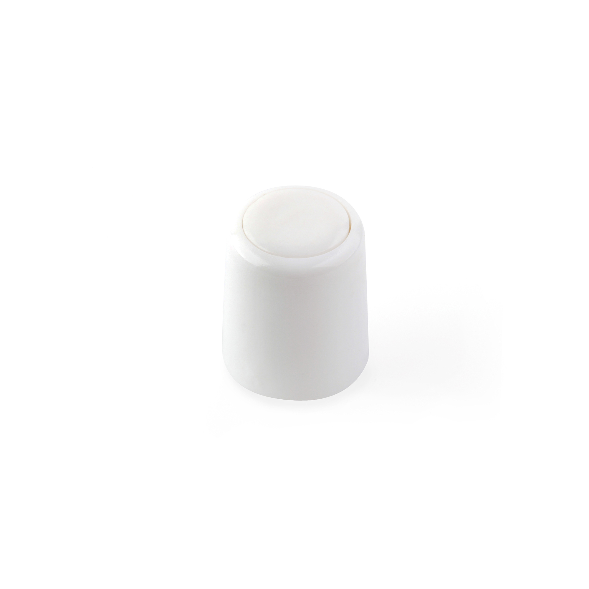 Tope de puerta rei 388 | 28x28x34 mm | blanco | 2 uds. | plástico