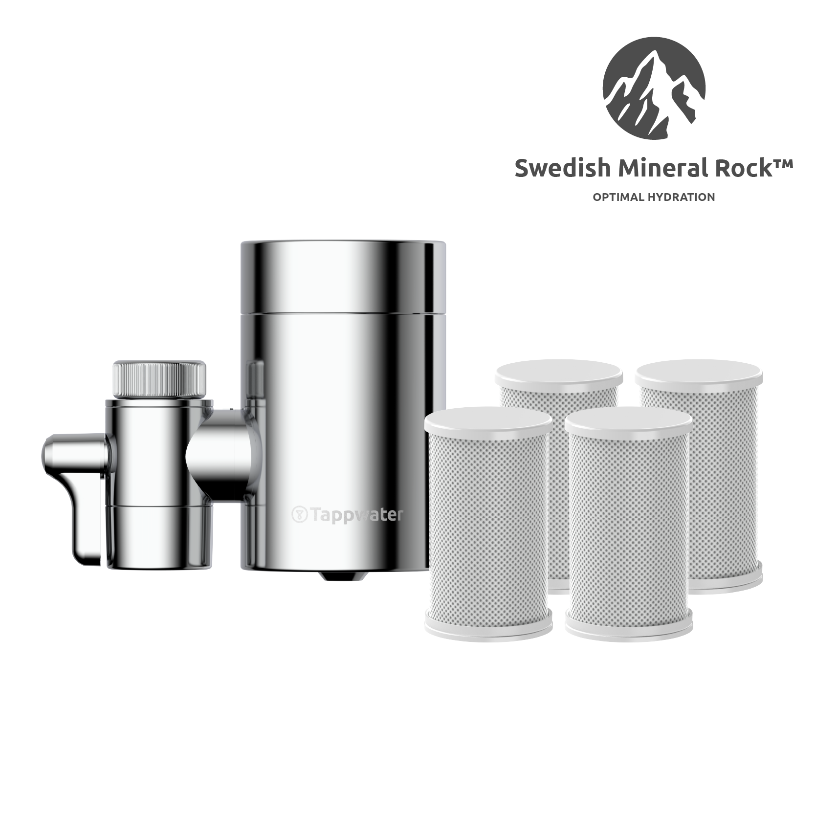 Filtro grifo Tappwater EcoPro SMR añade minerales esenciales pack anual
