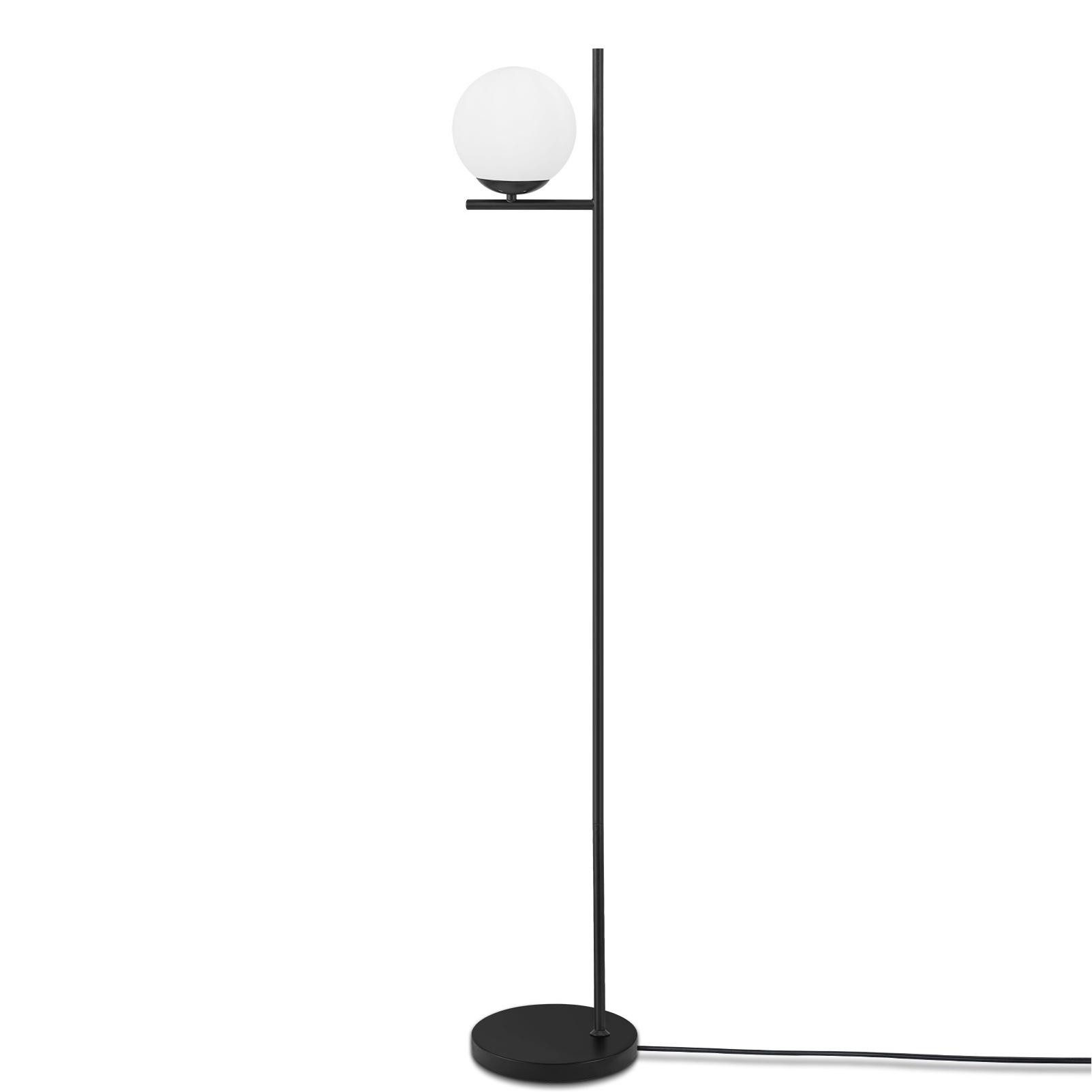 Nettlife lámpara de pie blanca E27 25x25