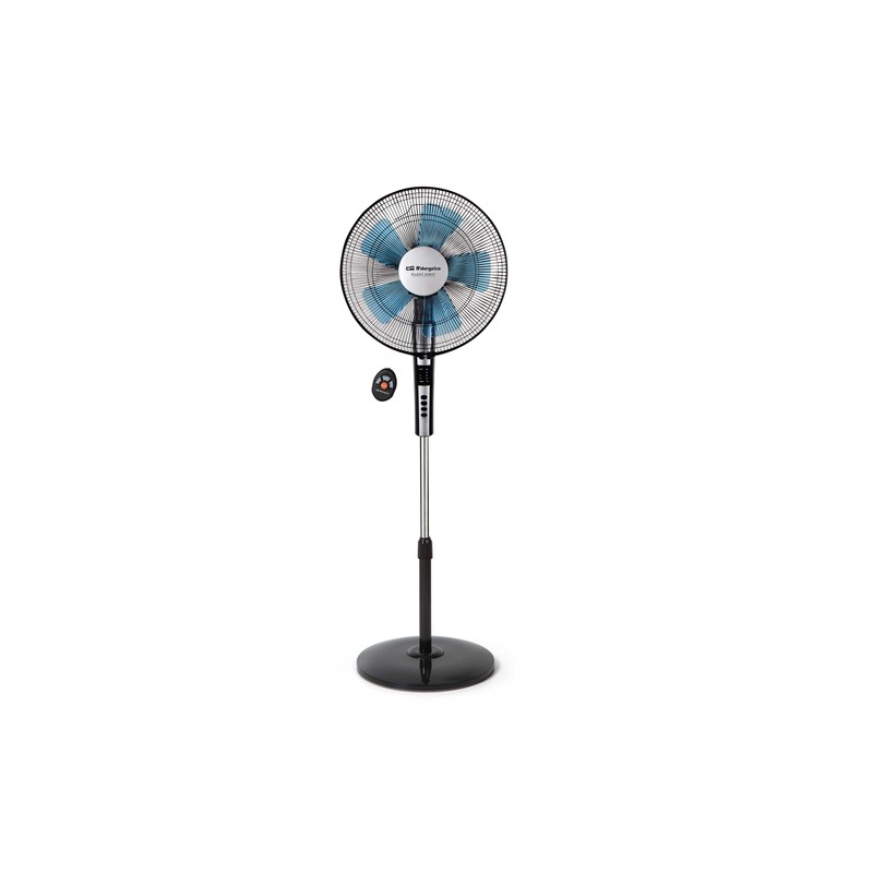 Ventilador pie orbegozo sf0640 negro 40cm mando