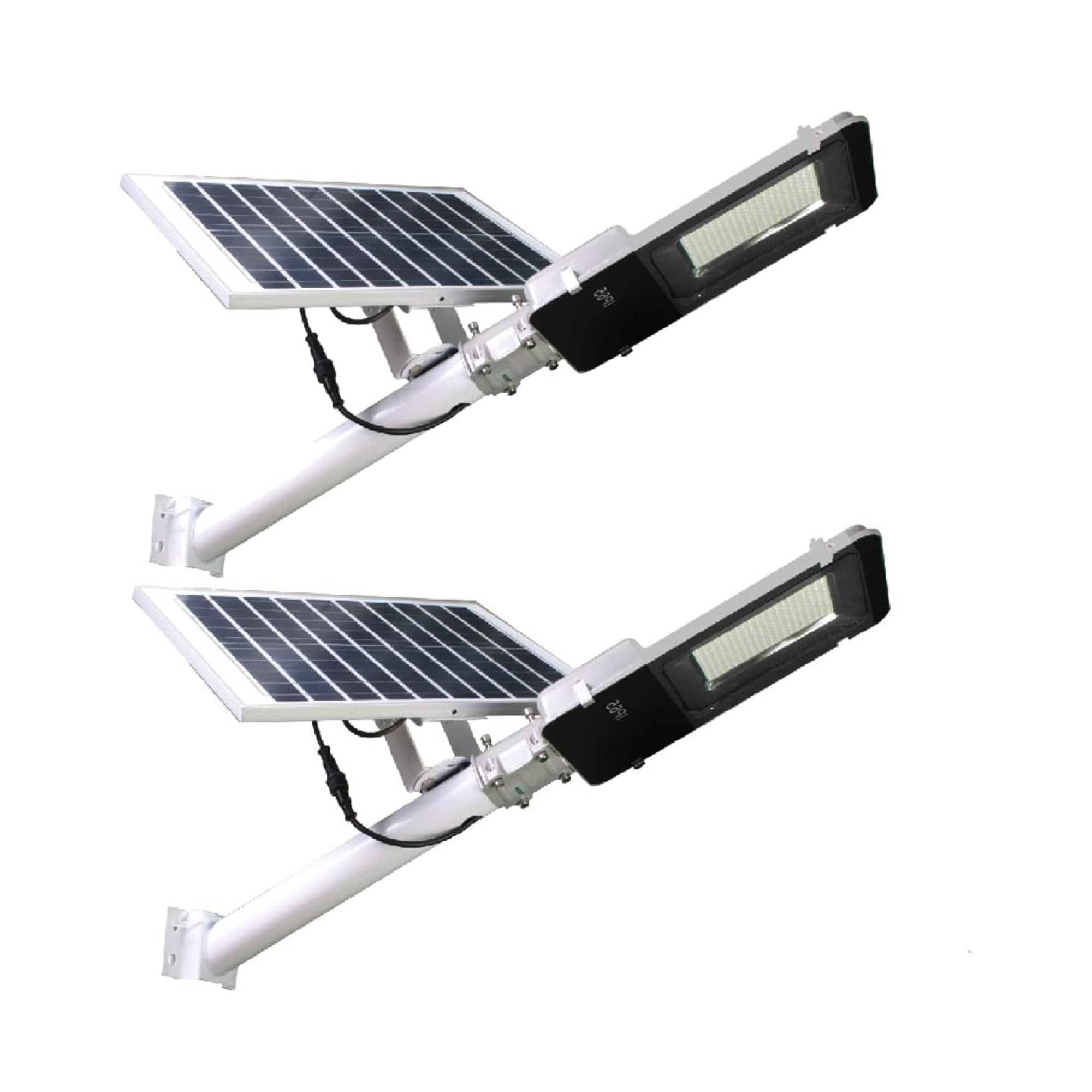 Pack x2 farola LED 200w solar exterior 200 LEDs 2500 lm, 4200k neutro