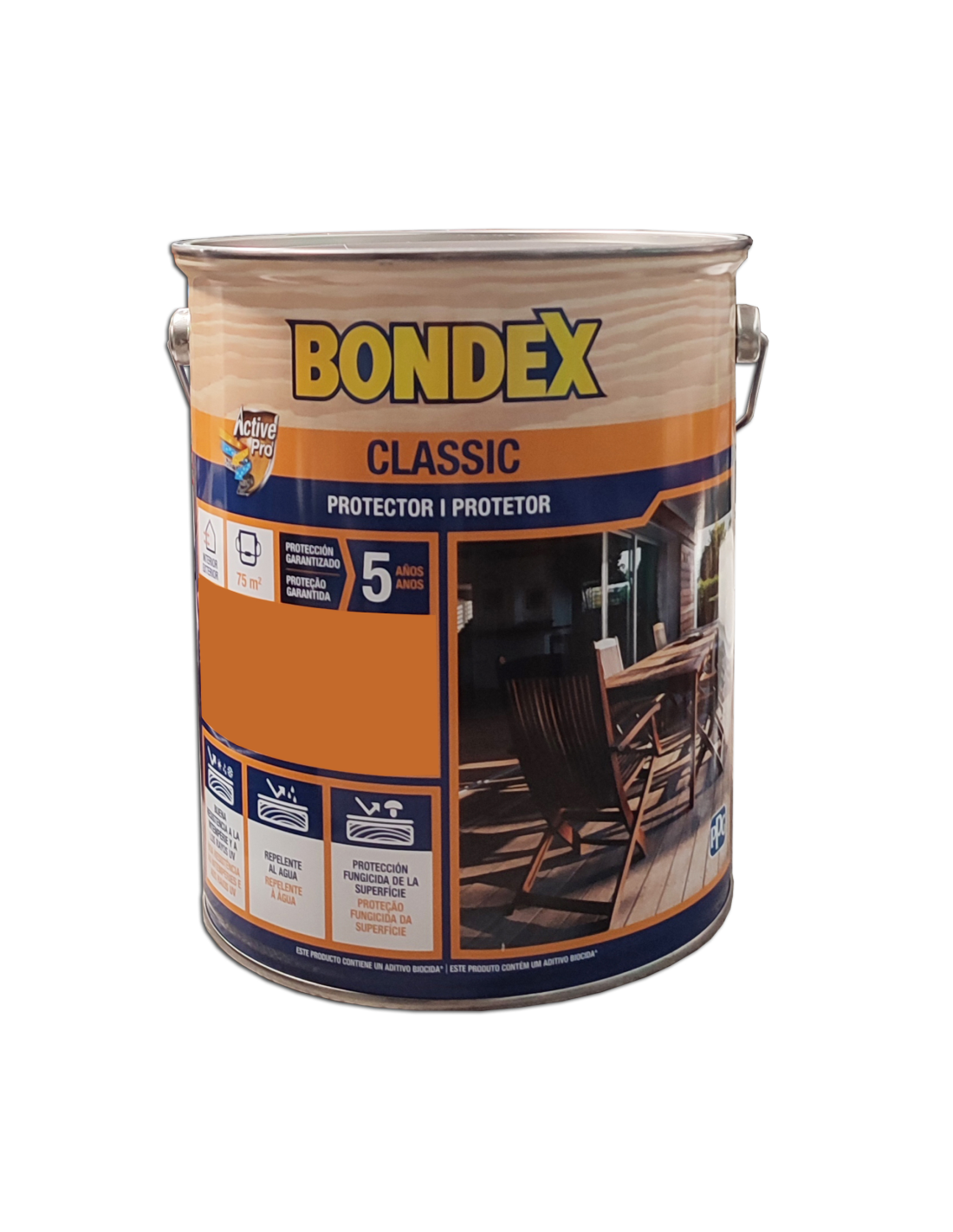 Bondex protector classic satinado 5 lt (incoloro 900)