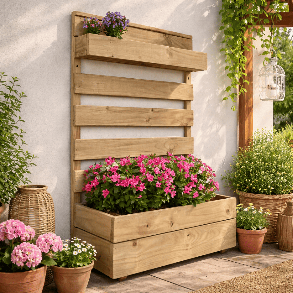 Huerto urbano vertical zenira – vidahuerto 120x80x13 cm.