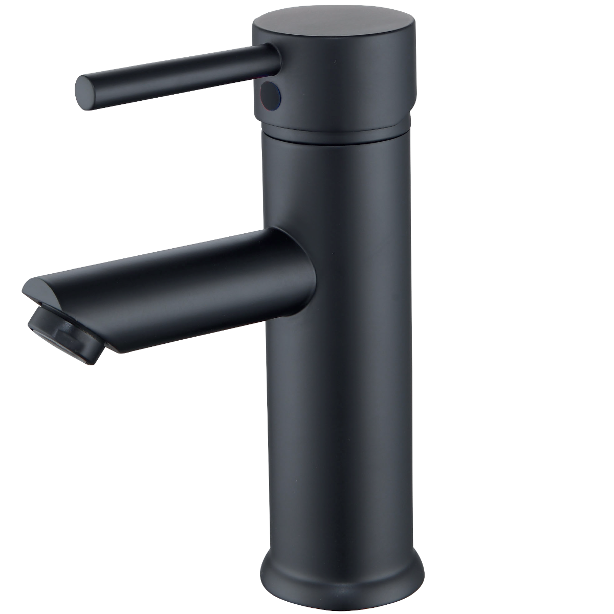 Deco mezclador bajo lavabo negro