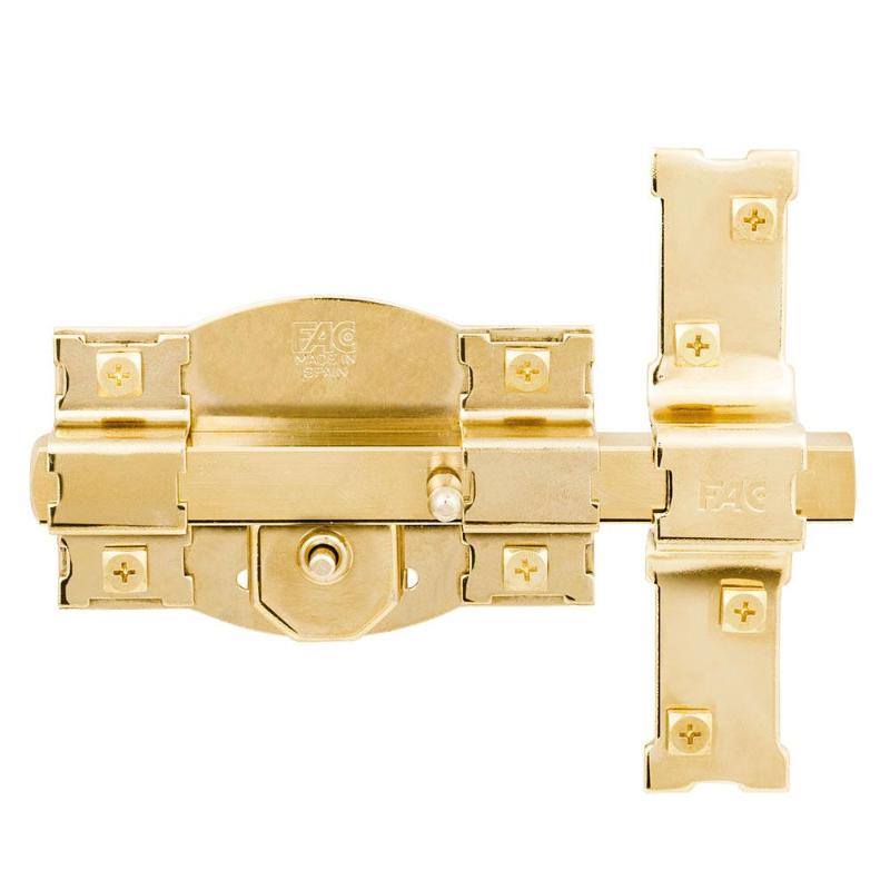 Cerrojo 301-r/80 dorado f01112