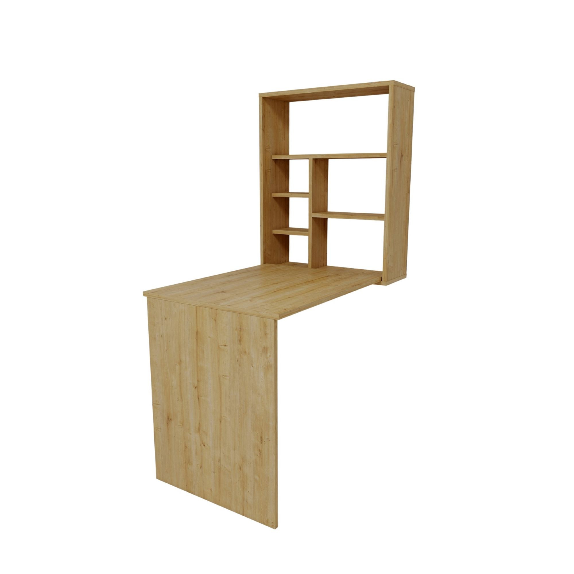 Mesa de maquillaje de madera "sedir" - 90 x 59 x 74 cm - beige