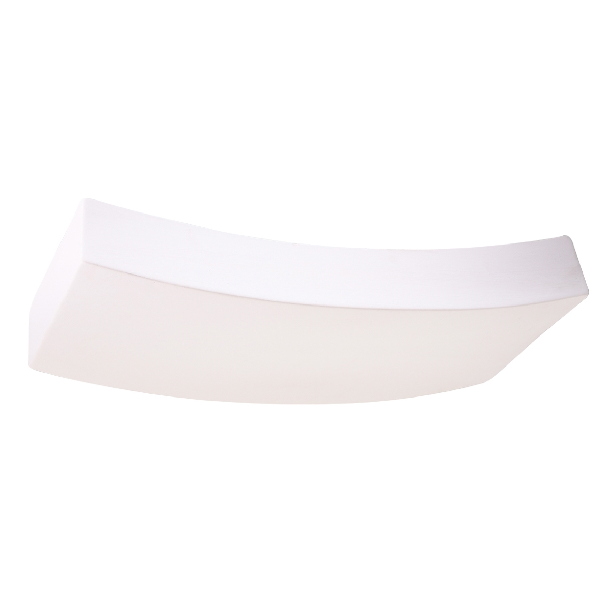Lámpara de pared hattor 2 blanco cerámica 36x4.5x15cm