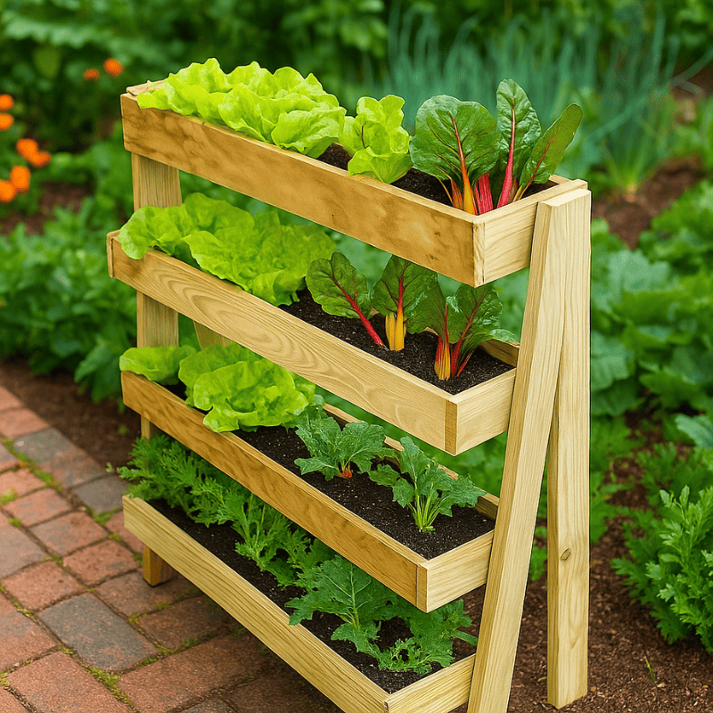 Huerto urbano vertical pared 4 jardineras de 100x90x30 cm, vidahuerto