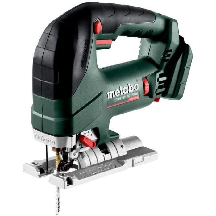 Sierra de calar a batería - metabo - stab 18 ltx 150 bl - 18 v - metabox 14