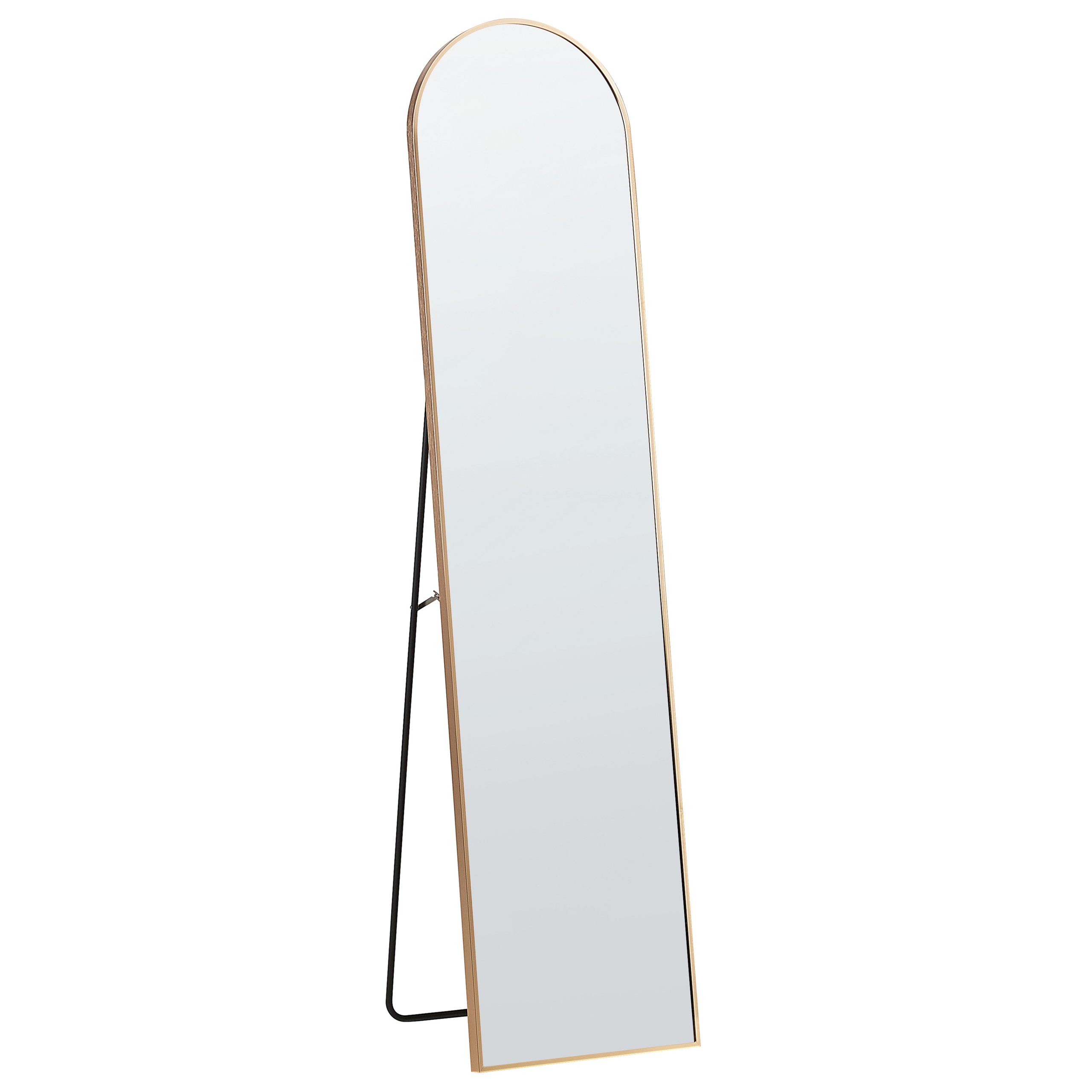 Espejo de pie bagnolet 150 cm metal dorado