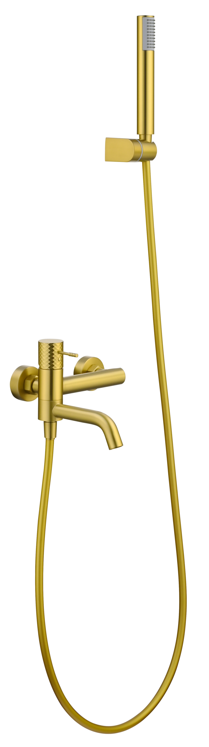 Kit baño/ducha monomando genova oro cepillado [ imex® ]