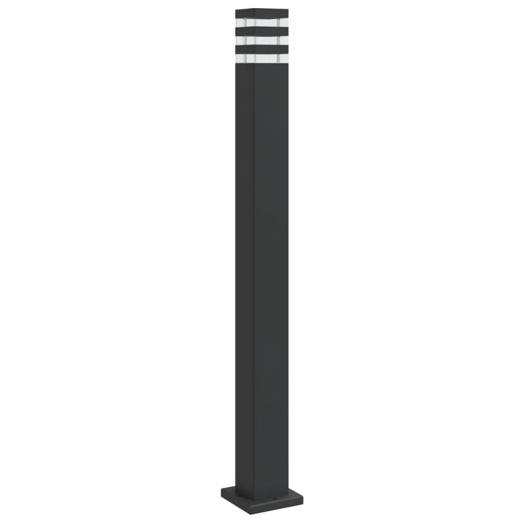 Lámpara de pie para exteriores de 110 cm aluminio