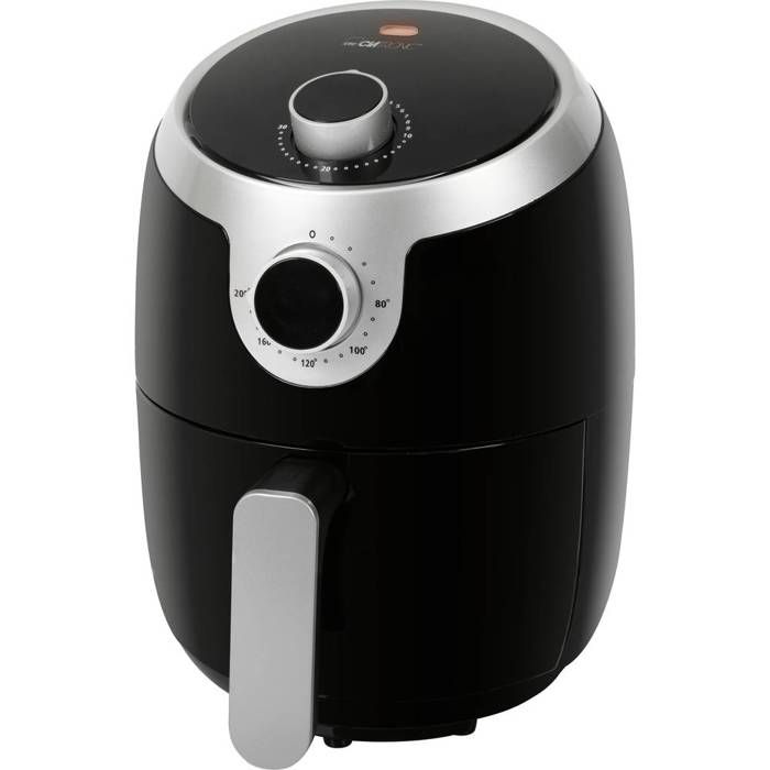 Clatronic fr 3769 h freidora de aire caliente 1.8 l 1000 w negro, plateado