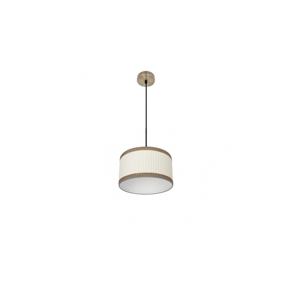 CoLGante soprano 1xE27 cuero/beige regx30x30 cm