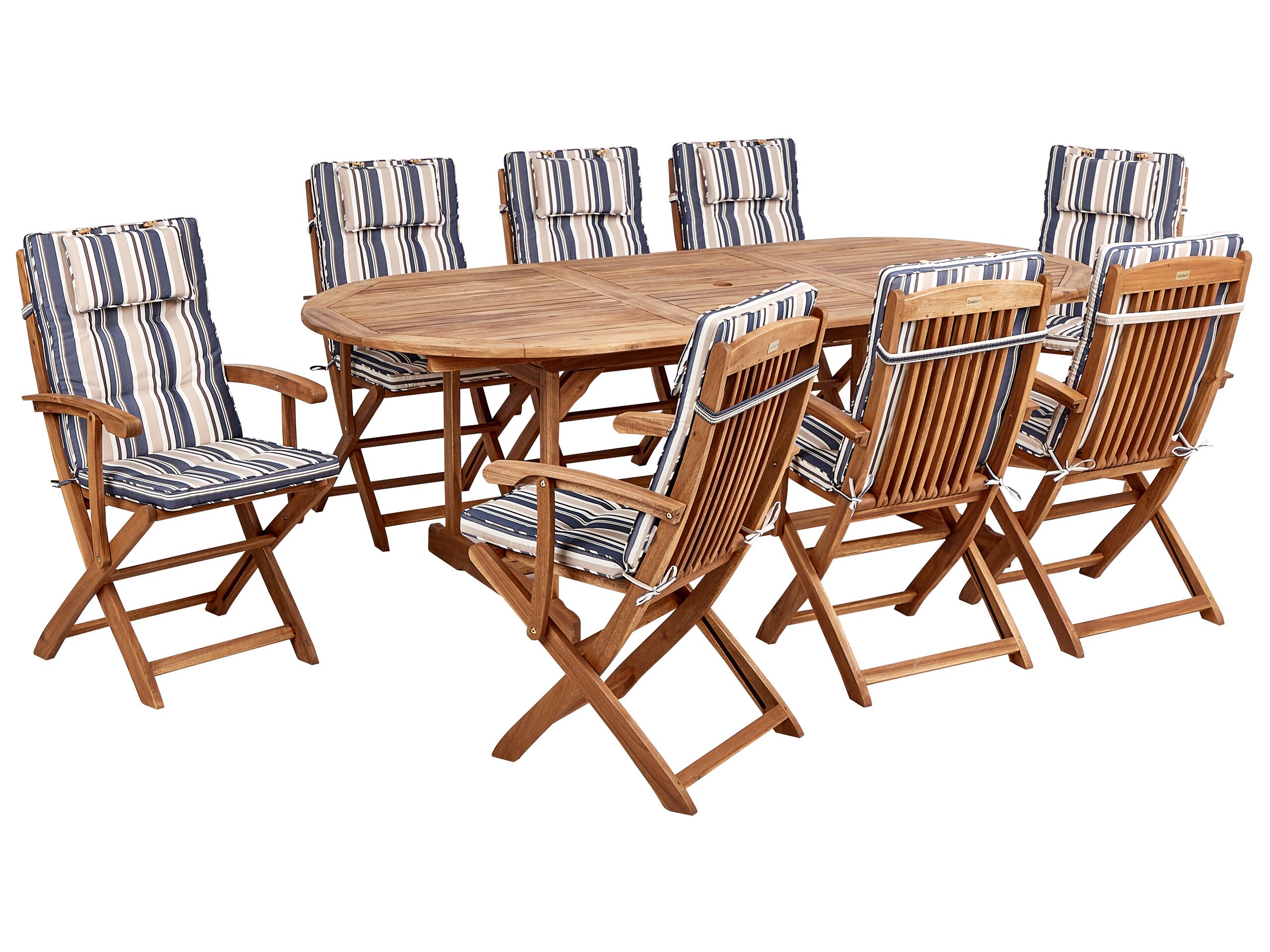 Conjunto de comedor azul oscuro maui ii