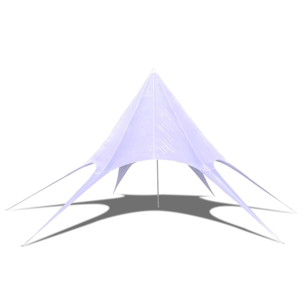 vidaXL cenador hexagonal star garden pavilion 14 m