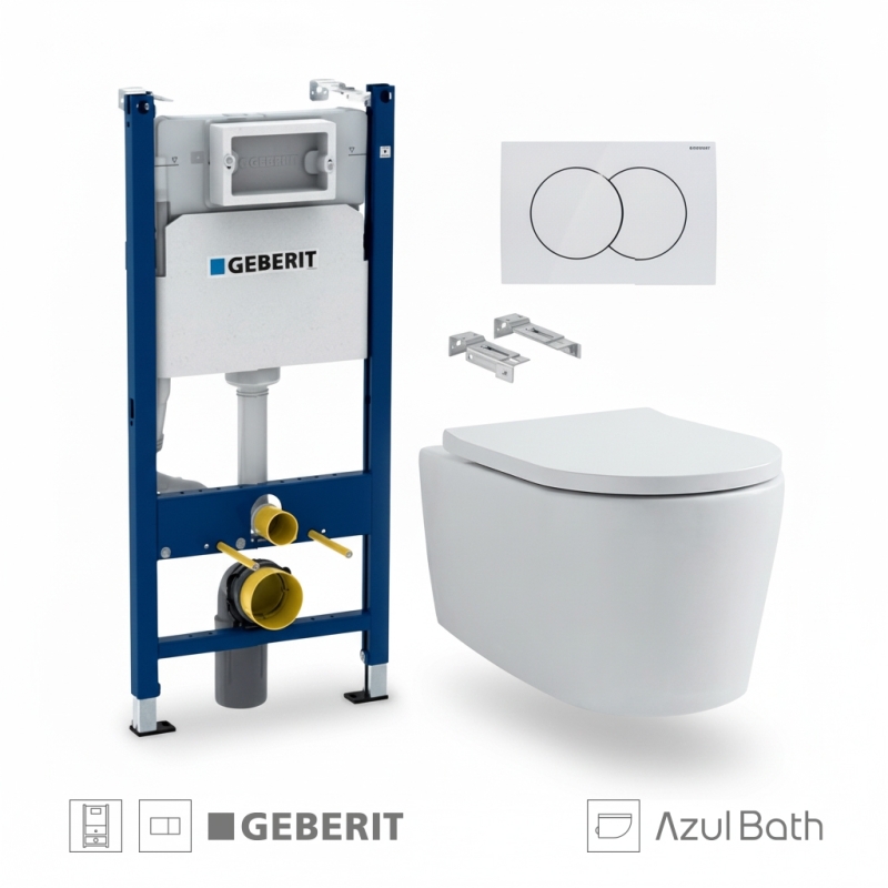 Pack geberit duofix cisterna y pulsador delta 01 bl br wc lia azulbath
