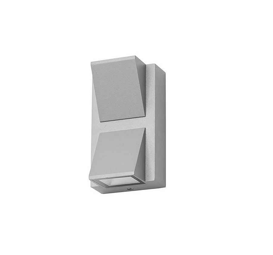 Aplique IP54 modelo Loyd Double Emission LED Gris FORLIGHT
