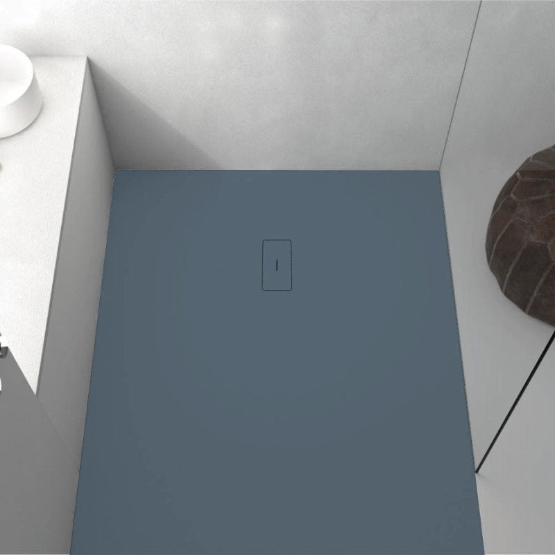 Plato de ducha resina fusion antracita 80x130cm