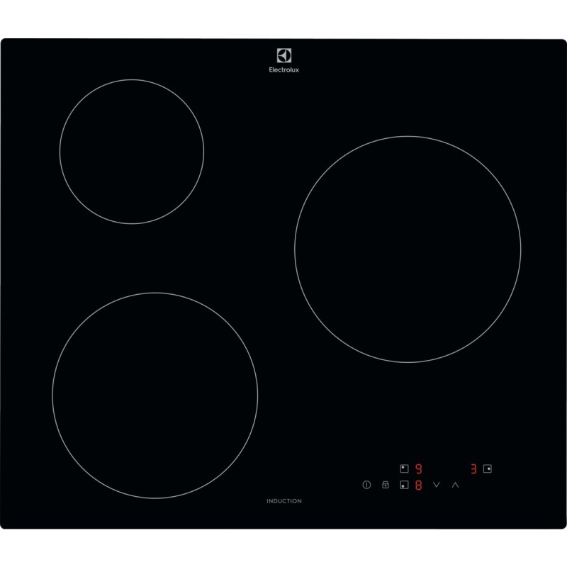 Inducción Electrolux cib60320ck 3 zonas sin marco 60 cm