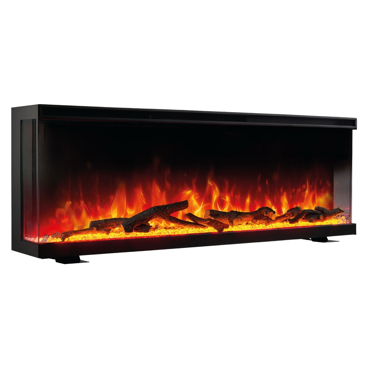 KAMINIO eléctrica chimenea LEA - chimenea eléctrica 3 en 1 - 60 puLGadas