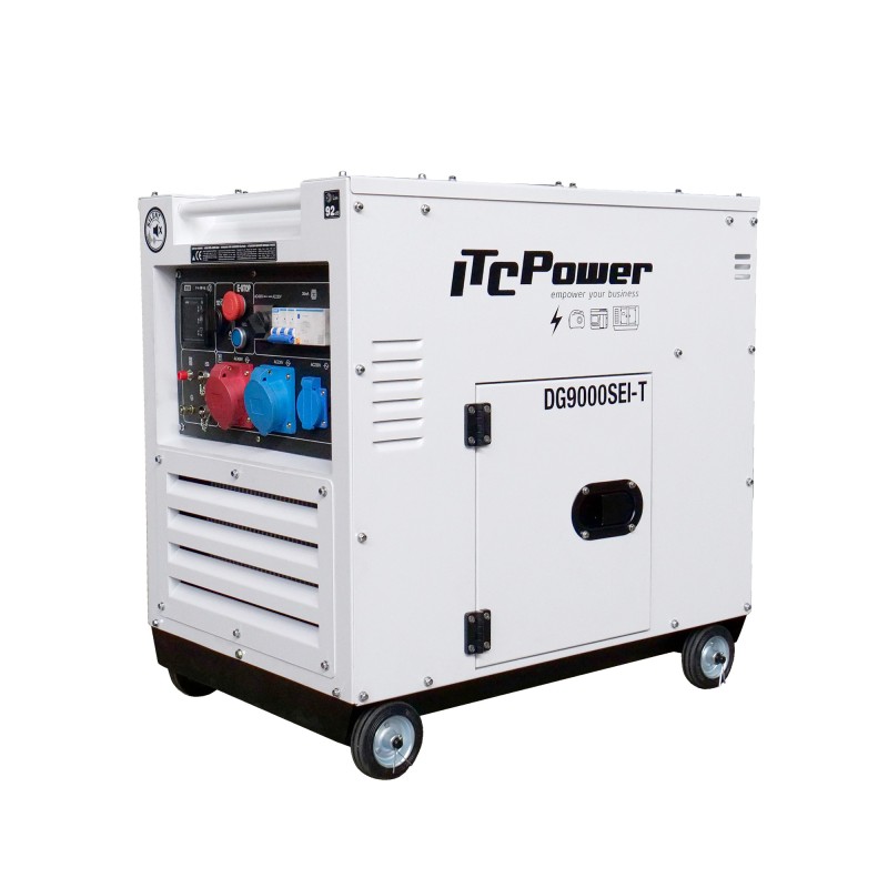 Dg9000sei-t generador diésel inverter 6,5kw/8,1kva full power itcpower