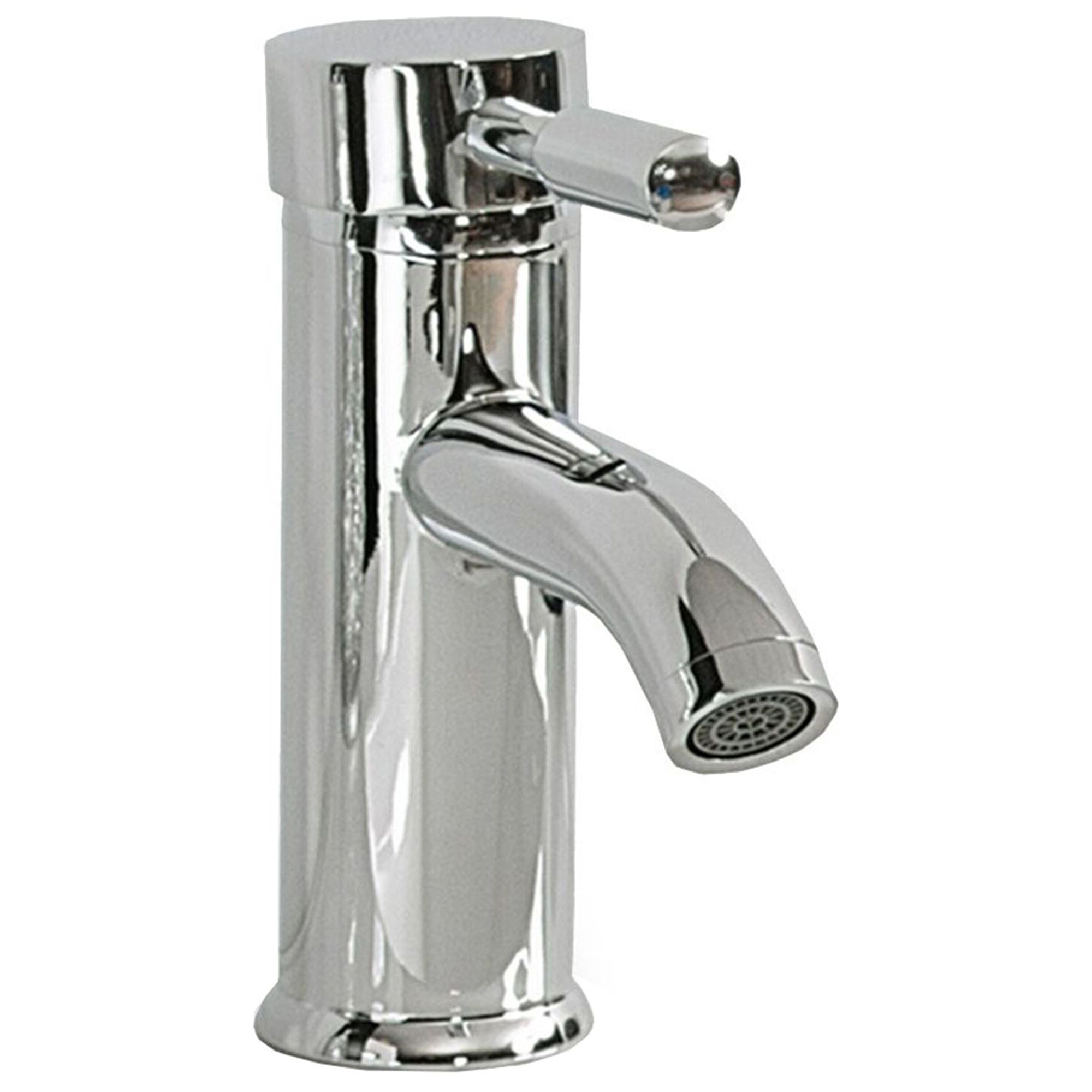 Grifo para lavabo rusumo latón plateado