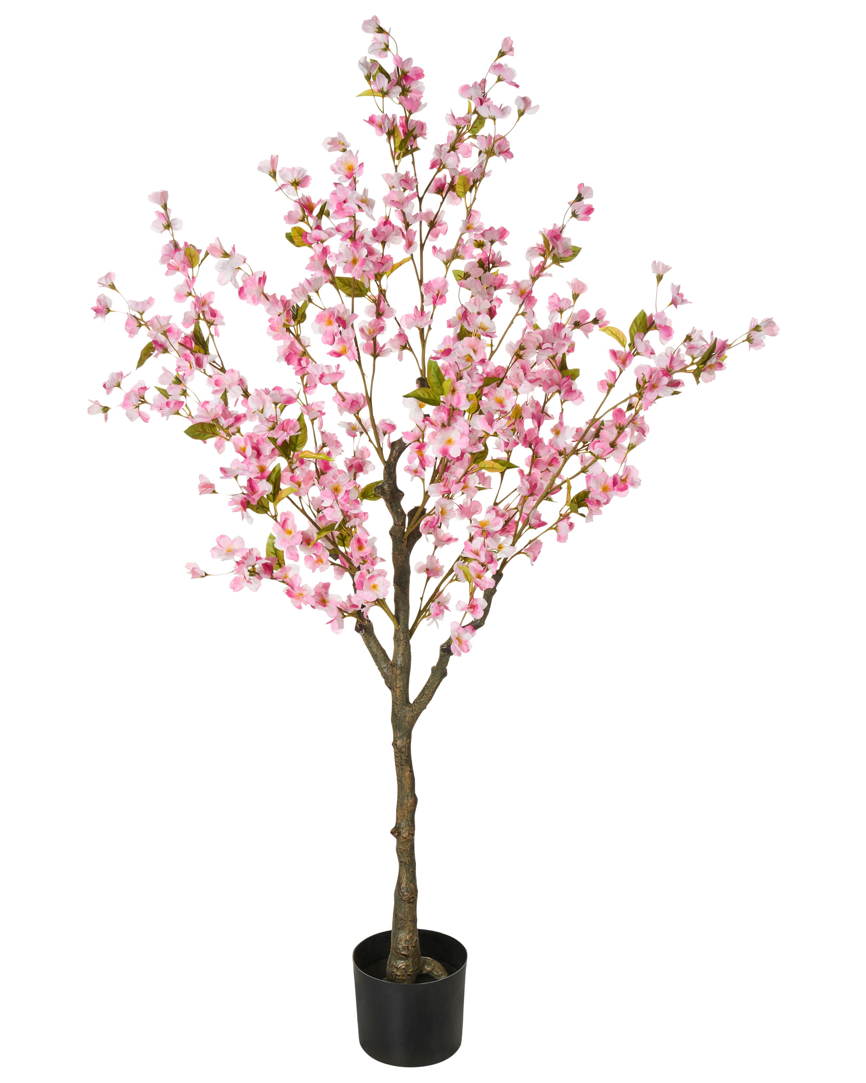 Planta artificial cherry tree 152 cm rosa