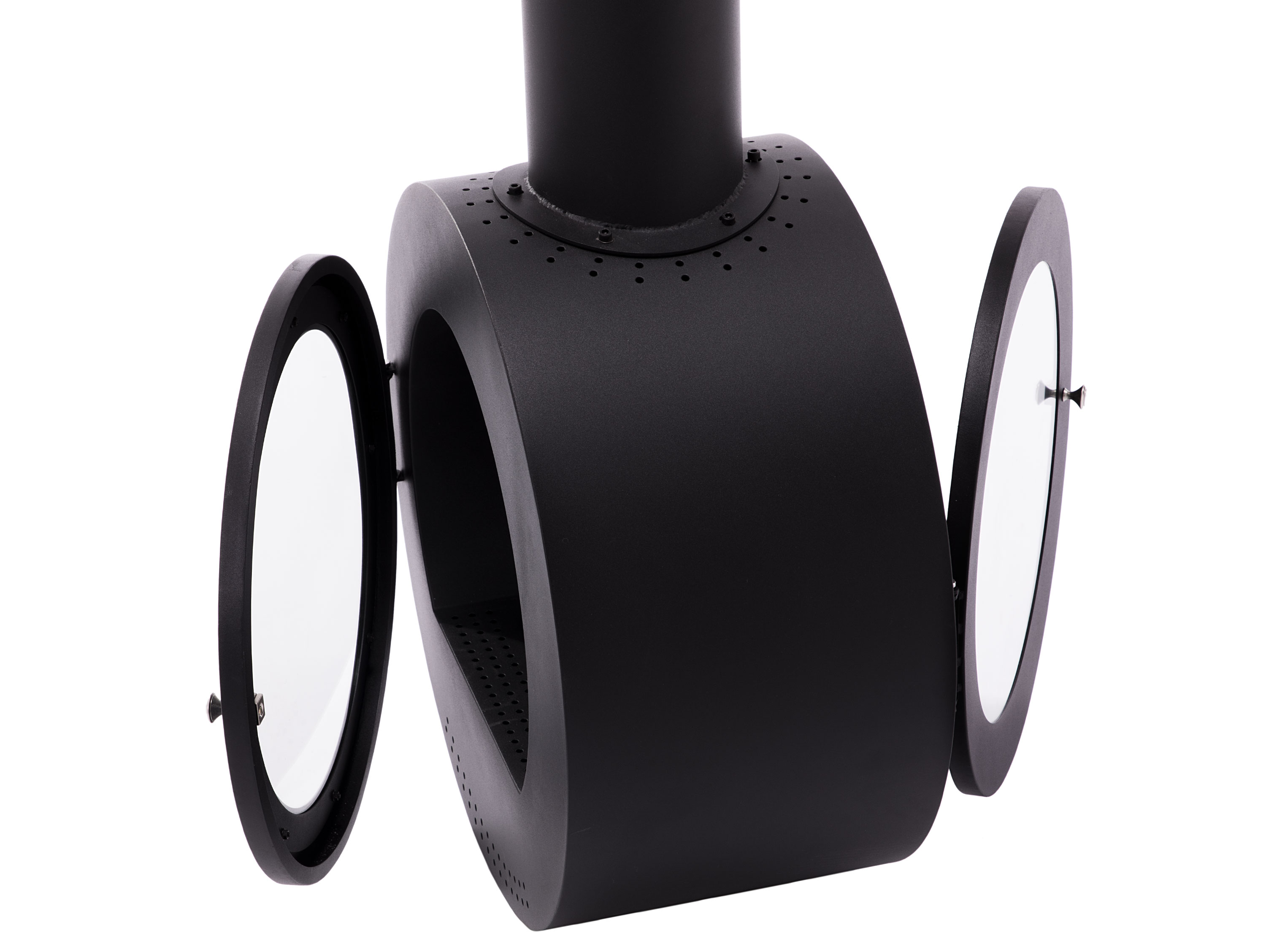 Chimenea de etanol de techo con diseño circular