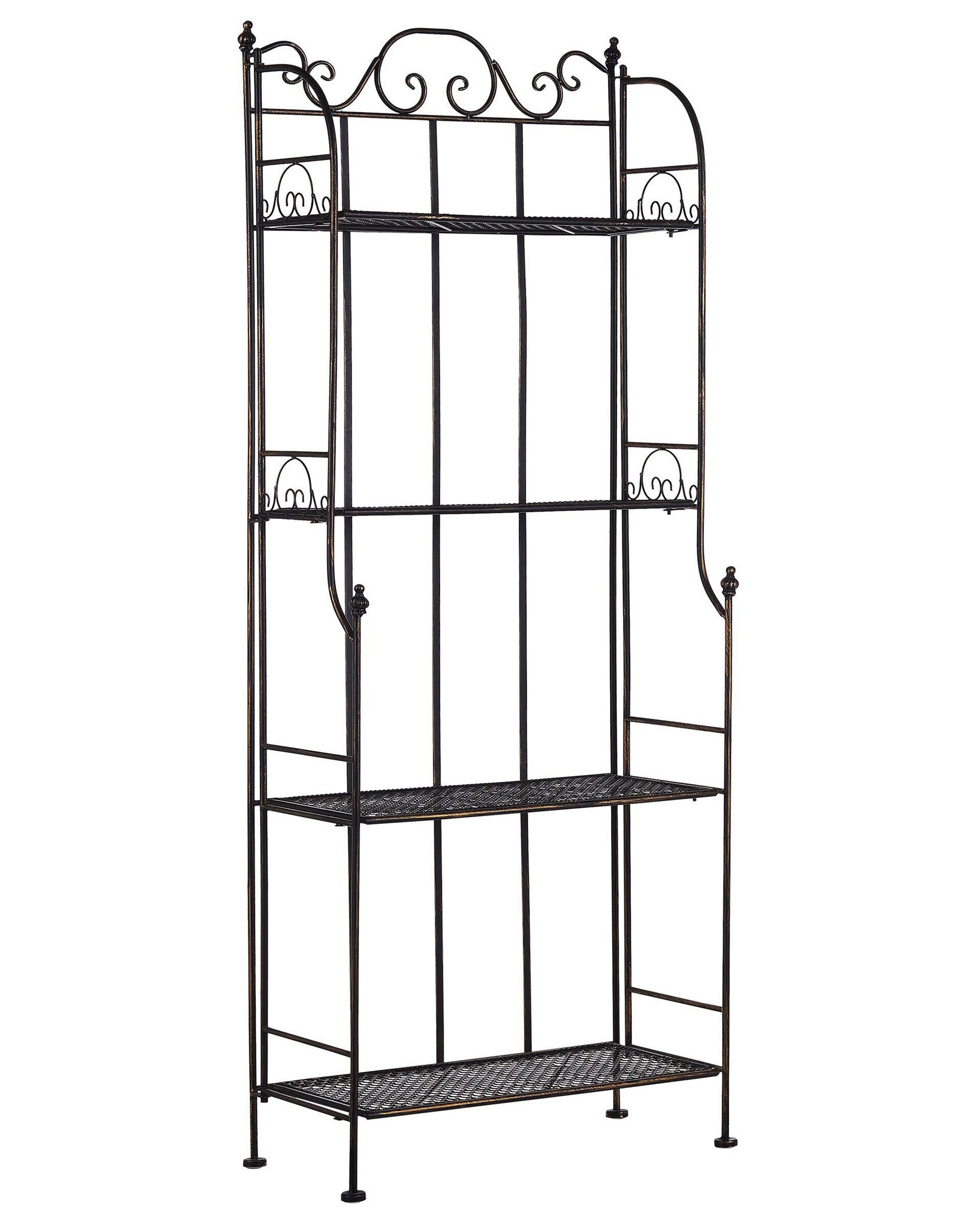 Estantería isernia 61 cm 155 cm metal negro