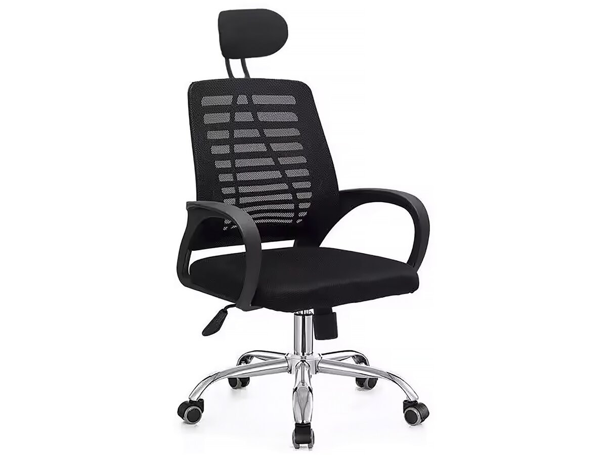 Silla de oficina ergonómica "sébastien" de altura regulable con reposacabez