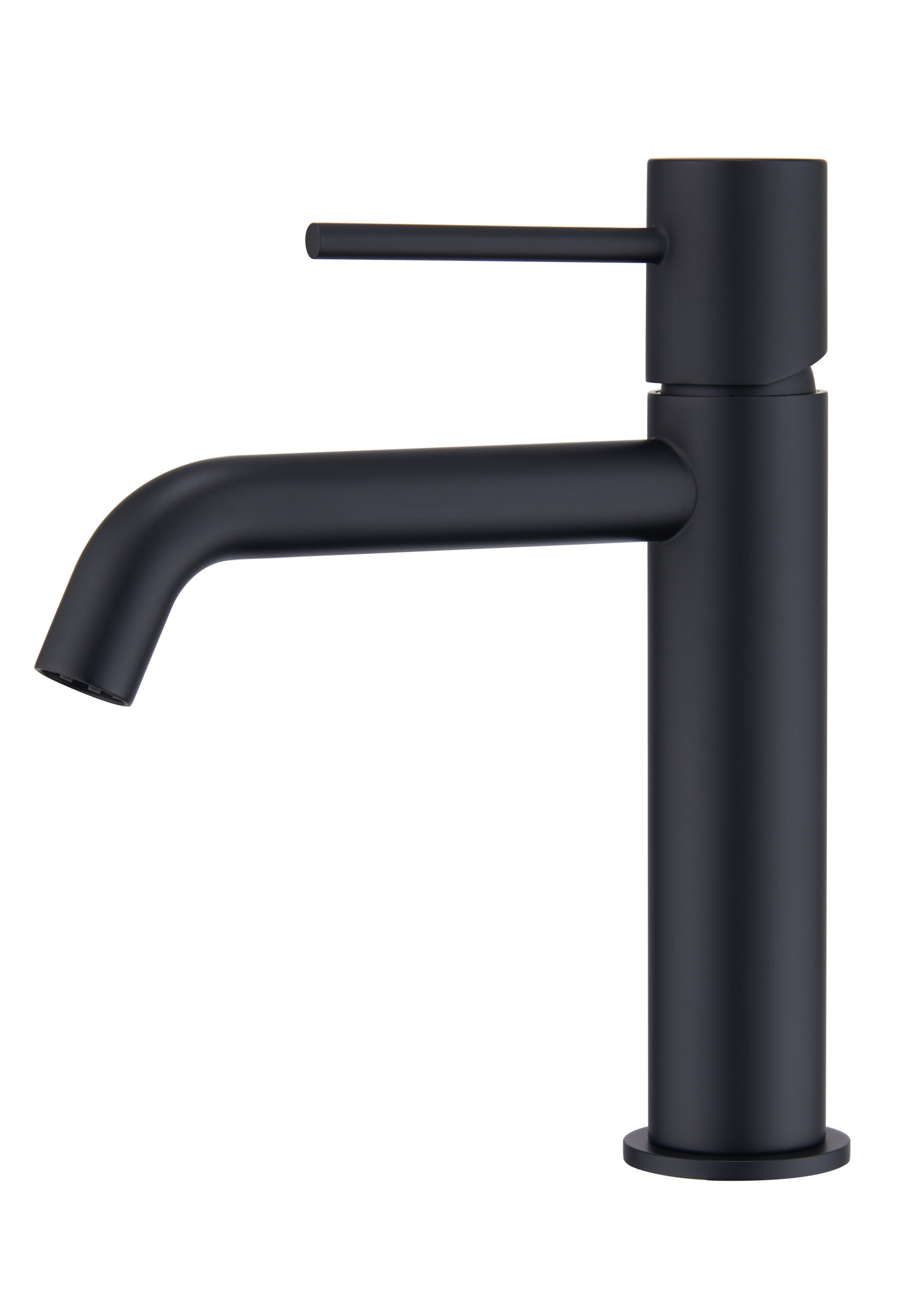 Grifo de lavabo monomando serie monza – negro mate – cartucho cerámico